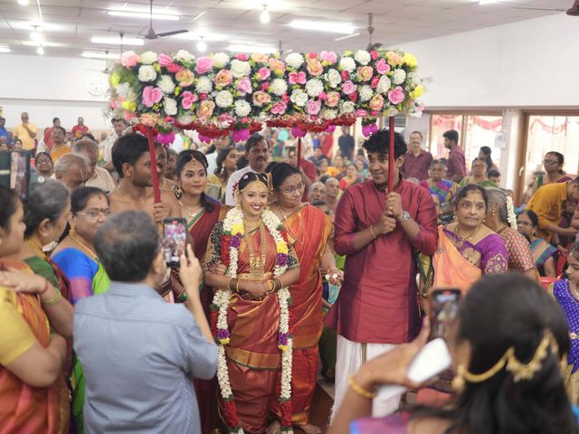 Uthra and Sreeram's wedding in Chennai, Tamil Nadu 26