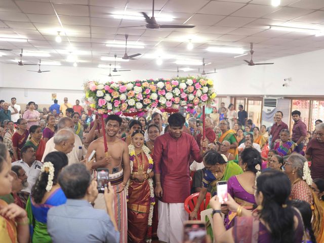 Uthra and Sreeram's wedding in Chennai, Tamil Nadu 27