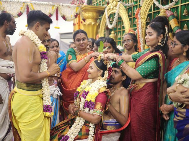 Uthra and Sreeram's wedding in Chennai, Tamil Nadu 29
