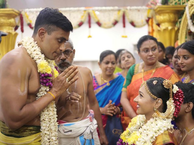 Uthra and Sreeram's wedding in Chennai, Tamil Nadu 32