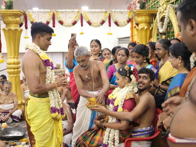 Uthra and Sreeram's wedding in Chennai, Tamil Nadu 35