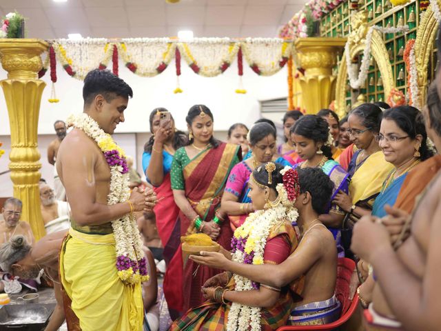 Uthra and Sreeram's wedding in Chennai, Tamil Nadu 36