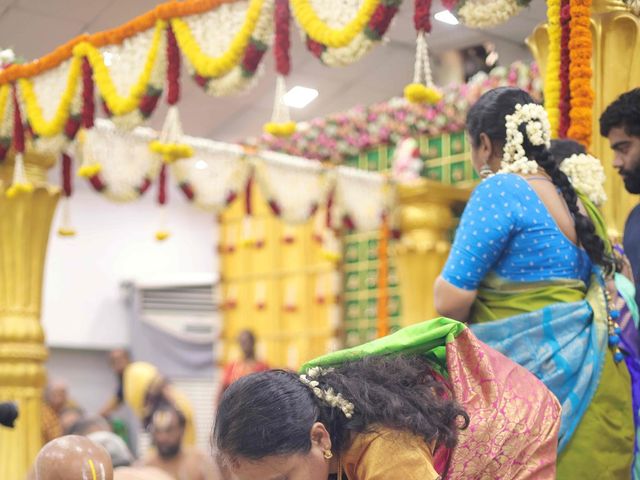 Uthra and Sreeram's wedding in Chennai, Tamil Nadu 45