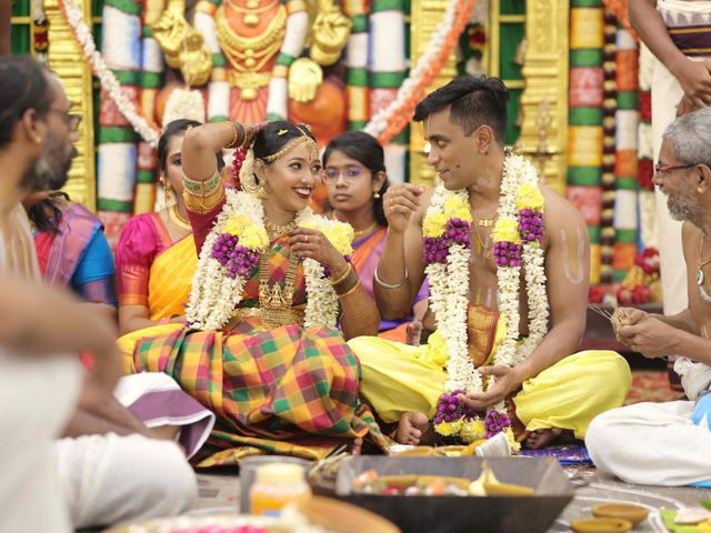 Uthra and Sreeram's wedding in Chennai, Tamil Nadu 51