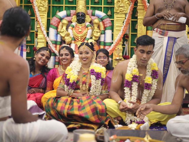 Uthra and Sreeram's wedding in Chennai, Tamil Nadu 52