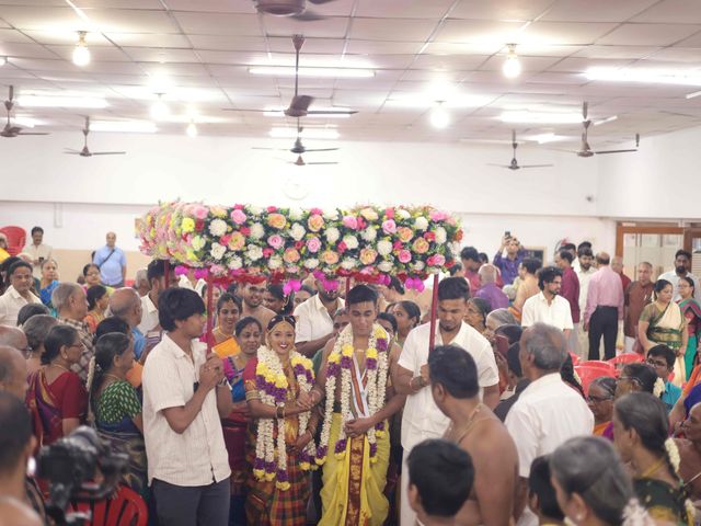 Uthra and Sreeram's wedding in Chennai, Tamil Nadu 55
