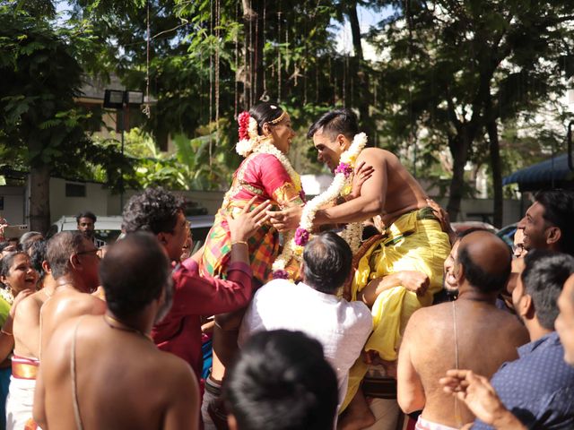Uthra and Sreeram's wedding in Chennai, Tamil Nadu 59