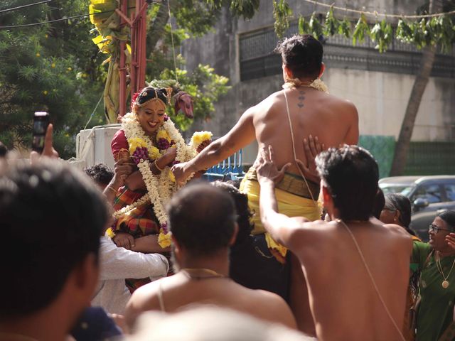 Uthra and Sreeram's wedding in Chennai, Tamil Nadu 62