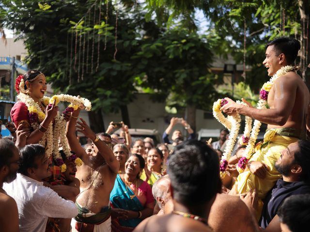 Uthra and Sreeram's wedding in Chennai, Tamil Nadu 63
