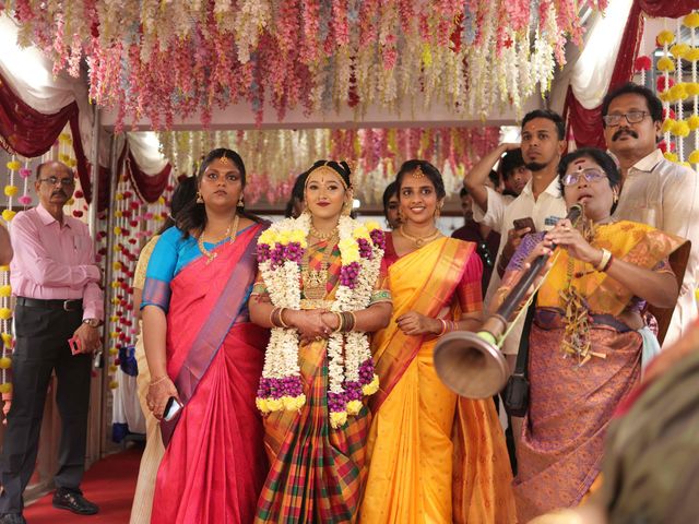 Uthra and Sreeram's wedding in Chennai, Tamil Nadu 64