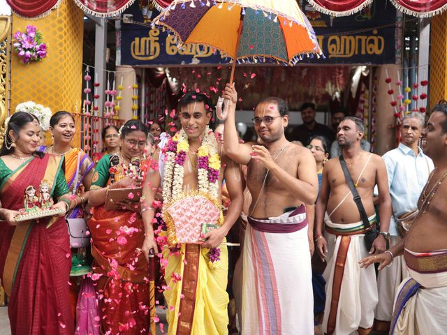 Uthra and Sreeram's wedding in Chennai, Tamil Nadu 68