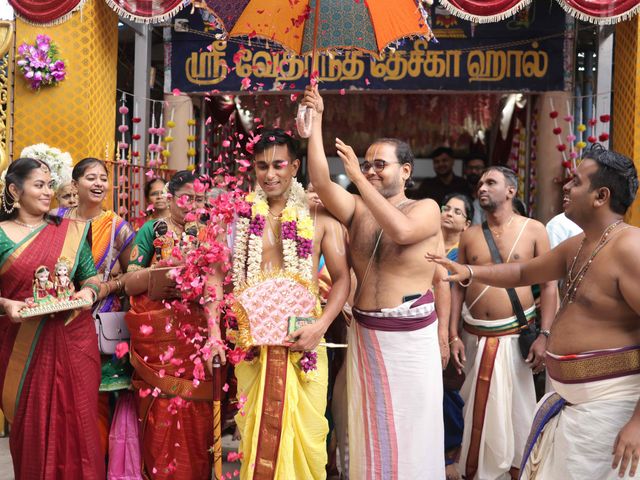 Uthra and Sreeram's wedding in Chennai, Tamil Nadu 69