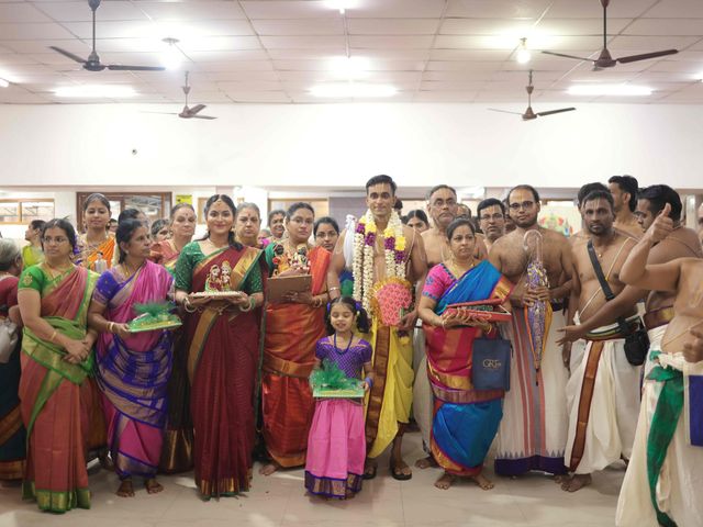 Uthra and Sreeram's wedding in Chennai, Tamil Nadu 72