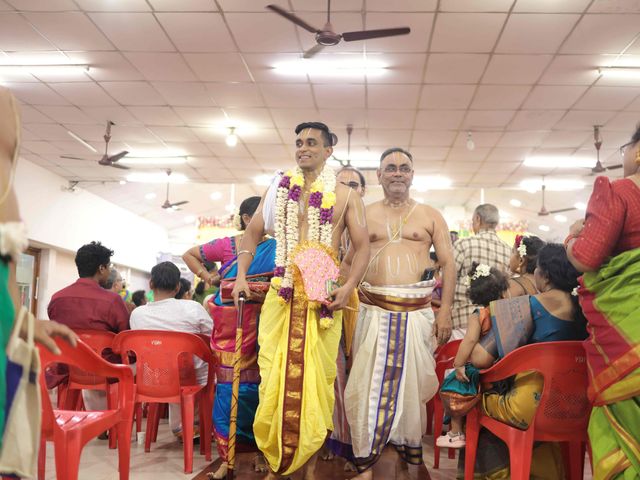 Uthra and Sreeram's wedding in Chennai, Tamil Nadu 73