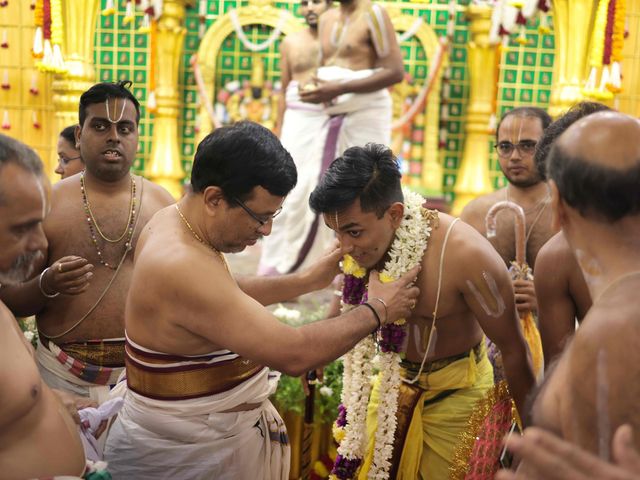 Uthra and Sreeram's wedding in Chennai, Tamil Nadu 75