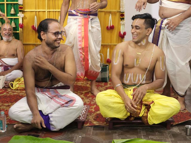 Uthra and Sreeram's wedding in Chennai, Tamil Nadu 76