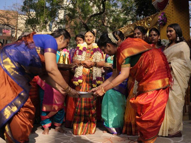 Uthra and Sreeram's wedding in Chennai, Tamil Nadu 79