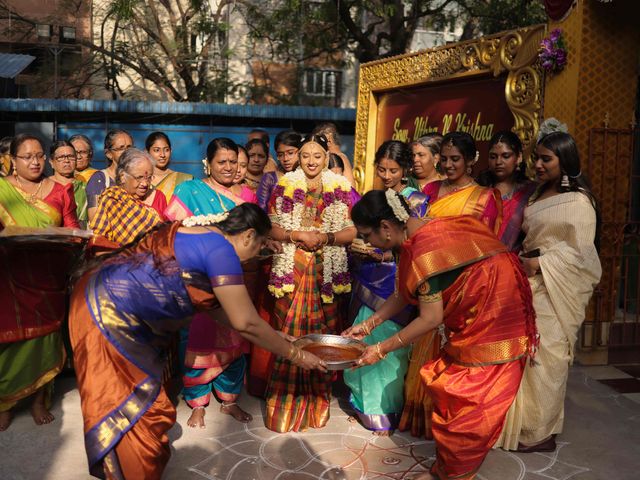 Uthra and Sreeram's wedding in Chennai, Tamil Nadu 80