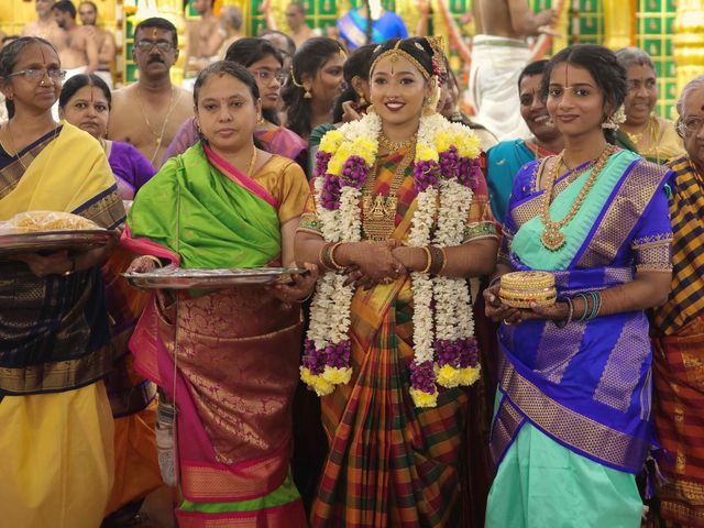 Uthra and Sreeram's wedding in Chennai, Tamil Nadu 81