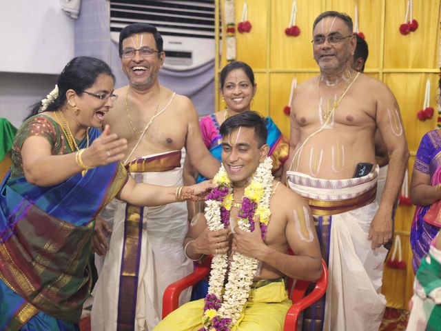 Uthra and Sreeram's wedding in Chennai, Tamil Nadu 82