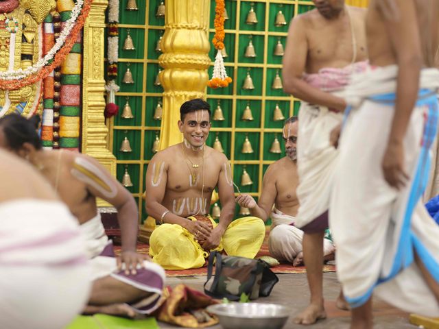 Uthra and Sreeram's wedding in Chennai, Tamil Nadu 87