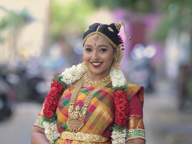 Uthra and Sreeram's wedding in Chennai, Tamil Nadu 88