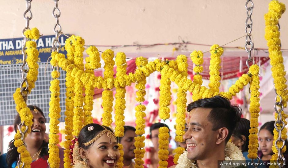 Uthra and Sreeram's wedding in Chennai, Tamil Nadu