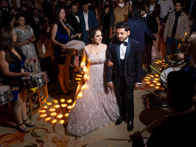 Kritika and Aakash's wedding in Gurgaon, Delhi NCR 4