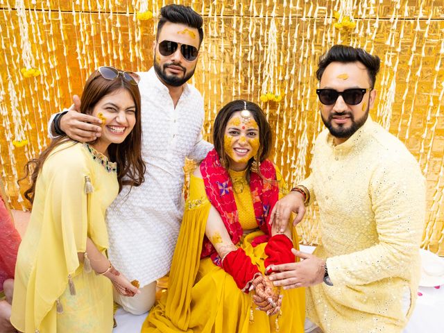 Kritika and Aakash's wedding in Gurgaon, Delhi NCR 15
