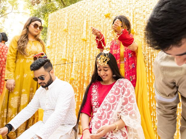 Kritika and Aakash's wedding in Gurgaon, Delhi NCR 17