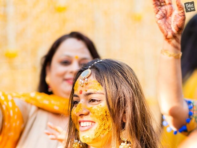 Kritika and Aakash's wedding in Gurgaon, Delhi NCR 18