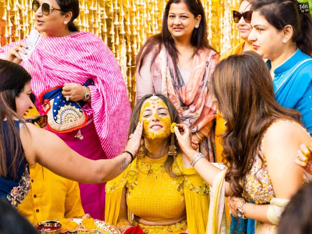 Kritika and Aakash's wedding in Gurgaon, Delhi NCR 21