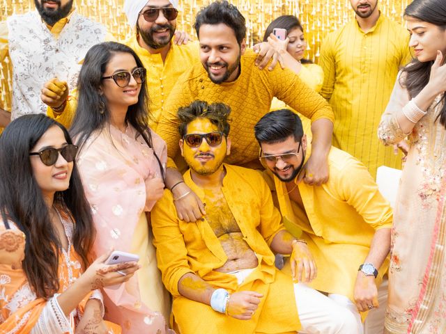 Kritika and Aakash's wedding in Gurgaon, Delhi NCR 23