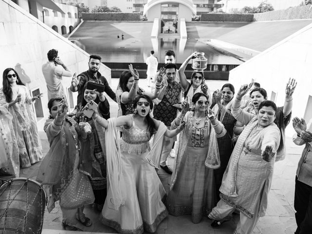 Kritika and Aakash's wedding in Gurgaon, Delhi NCR 27