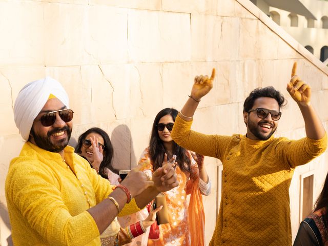 Kritika and Aakash's wedding in Gurgaon, Delhi NCR 28