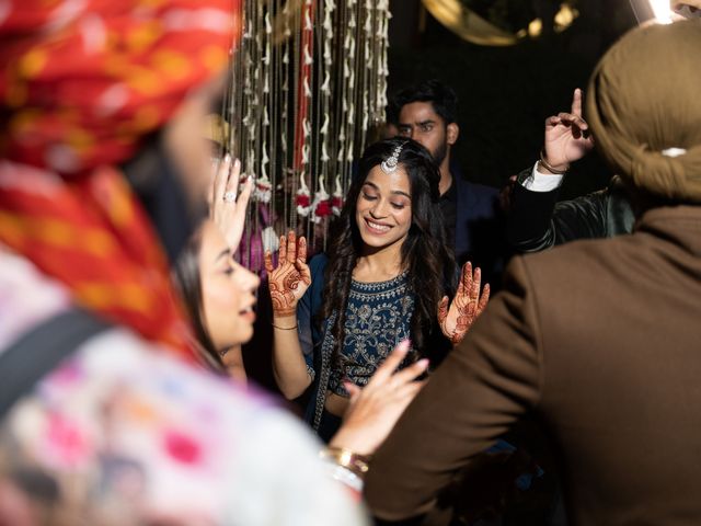 Kritika and Aakash's wedding in Gurgaon, Delhi NCR 29