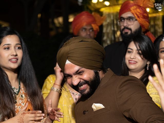 Kritika and Aakash's wedding in Gurgaon, Delhi NCR 30