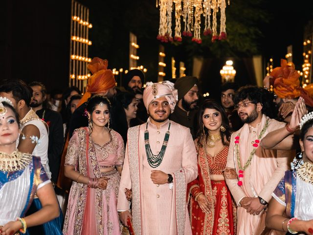 Kritika and Aakash's wedding in Gurgaon, Delhi NCR 31