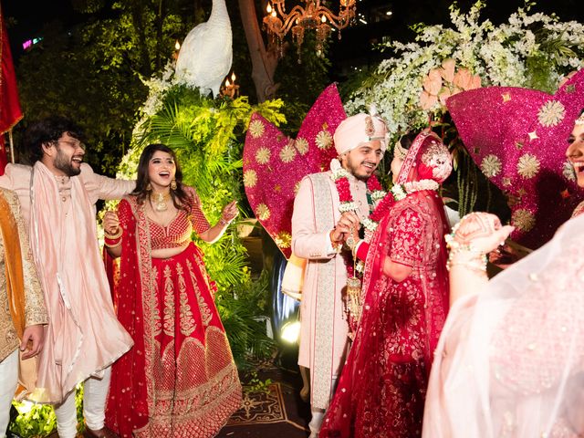 Kritika and Aakash's wedding in Gurgaon, Delhi NCR 33