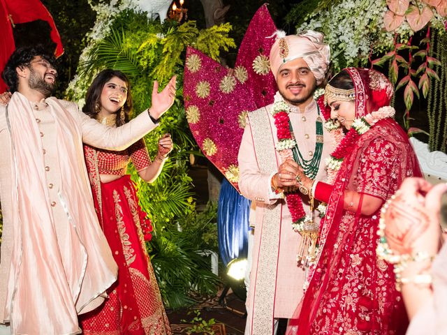 Kritika and Aakash's wedding in Gurgaon, Delhi NCR 34