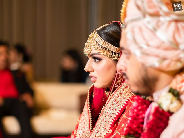 Kritika and Aakash's wedding in Gurgaon, Delhi NCR 37