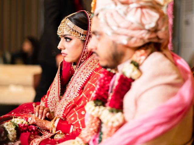 Kritika and Aakash's wedding in Gurgaon, Delhi NCR 38