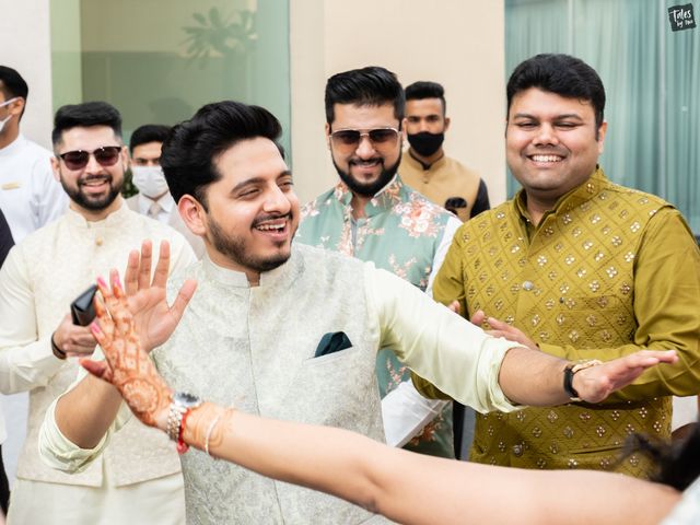 Kritika and Aakash's wedding in Gurgaon, Delhi NCR 44