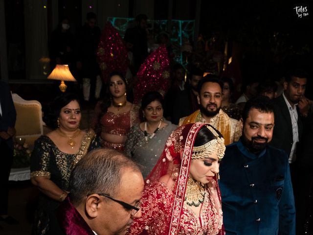 Kritika and Aakash's wedding in Gurgaon, Delhi NCR 46