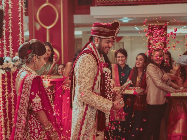 Nishtha and Nirmal&apos;s wedding in Rajkot, Gujarat 56