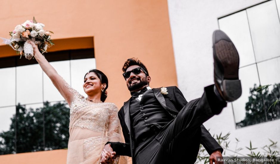 Lavina and Sreenath's wedding in Kollam, Kerala