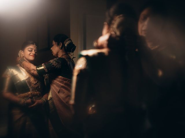 Aishwarya and Vinayaka's wedding in Bangalore, Karnataka 1