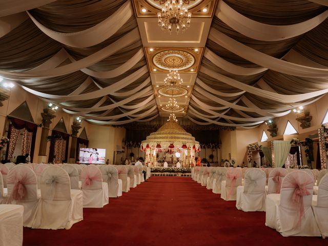 Aishwarya and Vinayaka's wedding in Bangalore, Karnataka 4