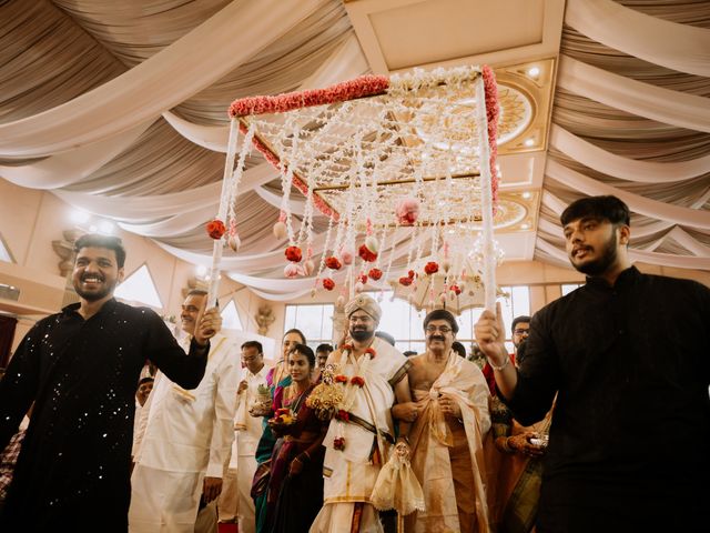 Aishwarya and Vinayaka's wedding in Bangalore, Karnataka 10