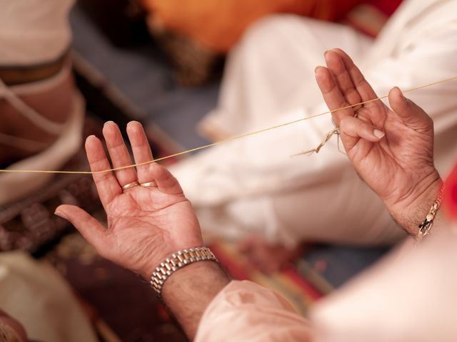 Aishwarya and Vinayaka's wedding in Bangalore, Karnataka 16